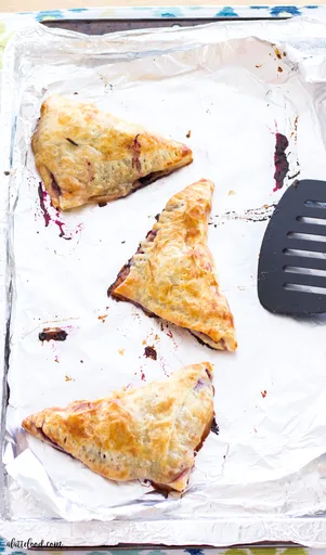 Peach Blueberry Turnovers