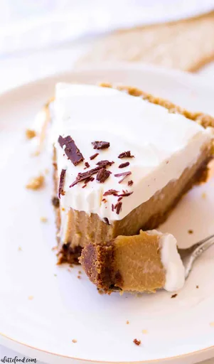 Tarta de mantequilla de cacahuete con base de galleta María