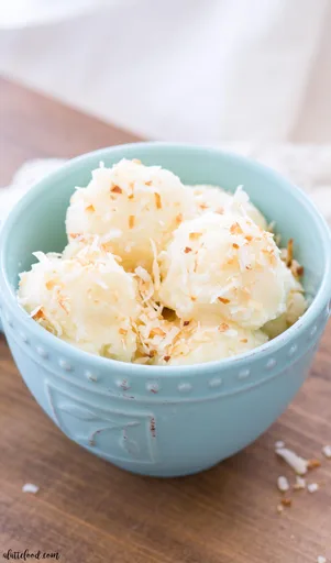 Pineapple Coconut Sorbet