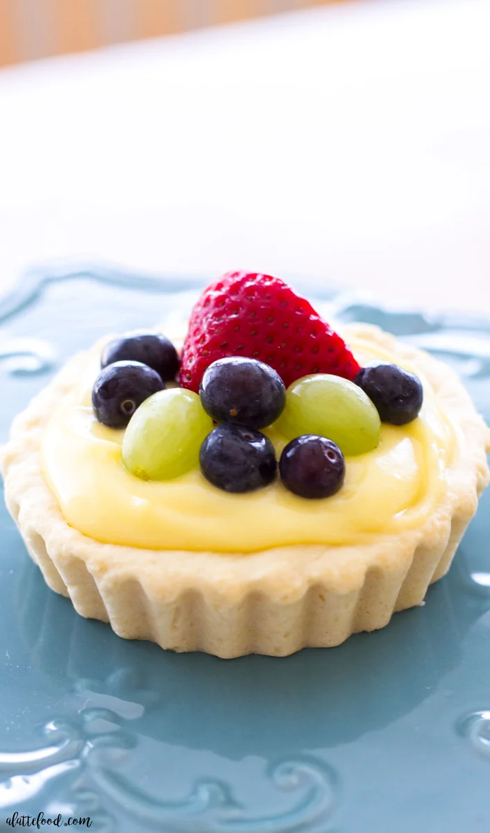 Sugar Cookie Fruit Tarts