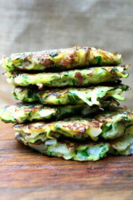 Simple Zucchini Fritters