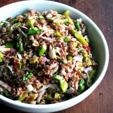 Spring Wheat Berry Salad