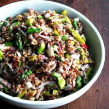 Spring Wheat Berry Salad