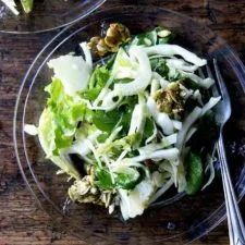 Fall Salad: Cabbage, Fennel, Manchego & Candied Pepitas