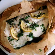 Pescado en Papillote