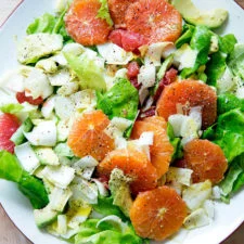 Endive, Citrus & Avocado Salad