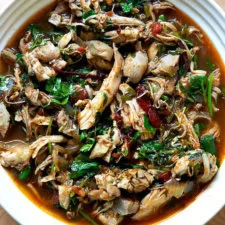 Tinga de Pollo en Olla Express