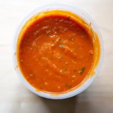 Quick Homemade Tomato Sauce (Canned Tomatoes)