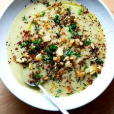 Simple Homemade Potato Leek Soup