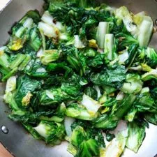 Verduras salteadas sencillas