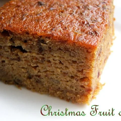 A West Indian Christmas Fruit Cake