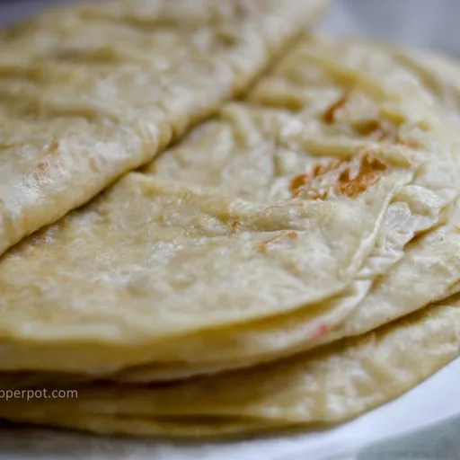 Aloo Roti (Potato stuffed flatbread)