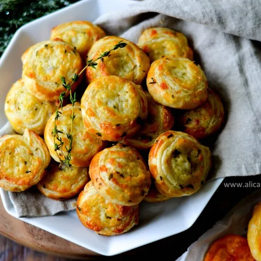 Aperitivo: Molinillos de queso