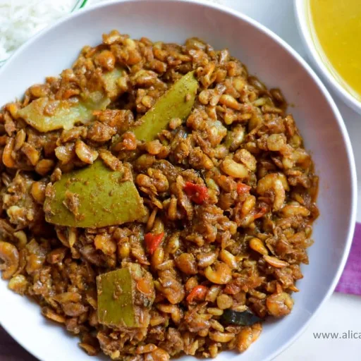 Bounjal Shrimp Curry