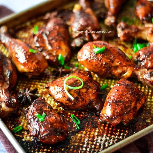 Pollo a las cinco especias chinas