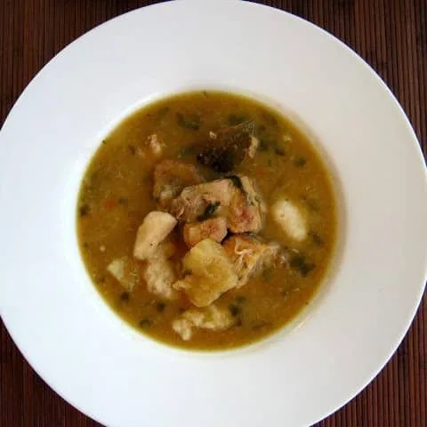 Dad’s Sunday Afternoon (Guyanese) Chicken Soup