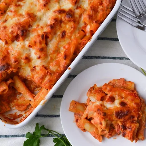 Easy Creamy Baked Ziti