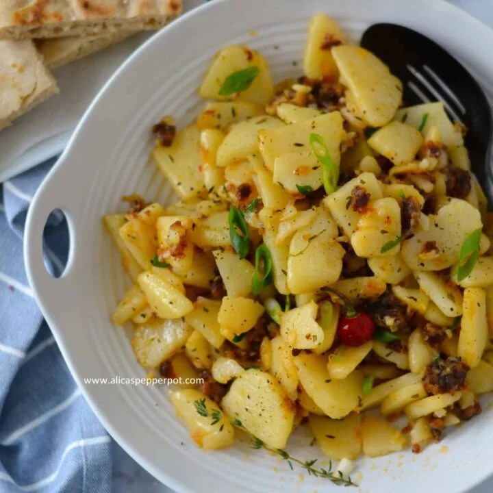 Fry aloo (potato)
