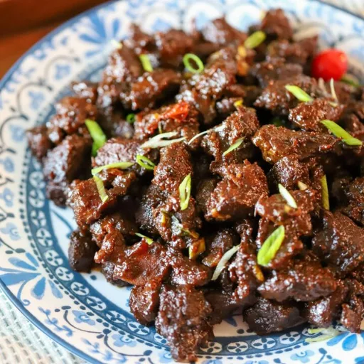 Guyanese Casareep Lamb