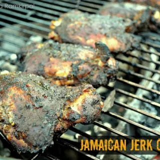 Pollo Jerk jamaicano