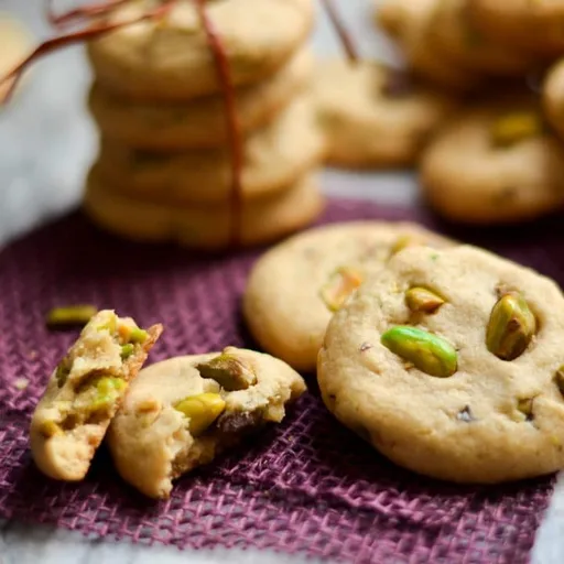 Galletas de pistacho