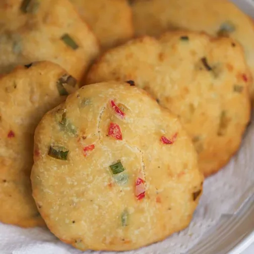 Scallion and Pepper Fry Bake