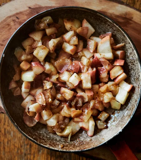 Compota de manzana a la sartén por Florence-Léa Siry