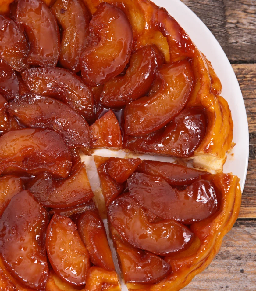 Tarte tatin pommes épicées