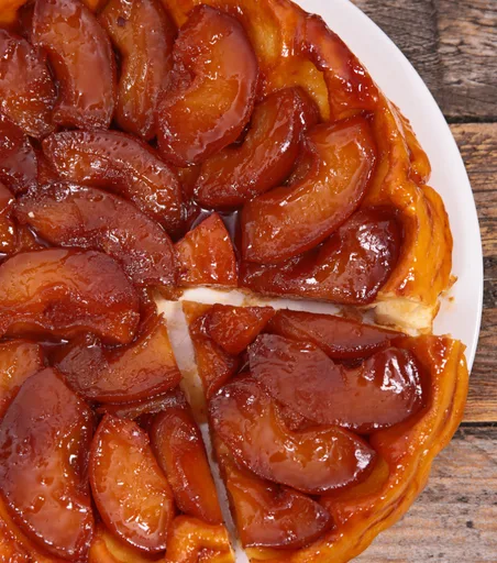 Tarte tatin pommes épicées