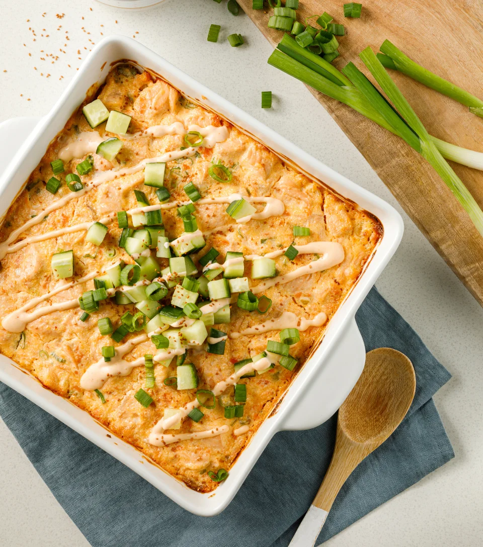 Sushi gratiné