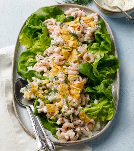 Ensalada de camarones del norte