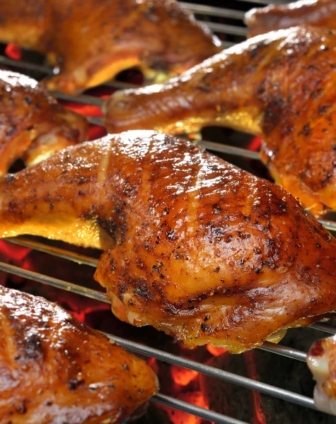 Cuisses de poulet grillées à l’asiatique