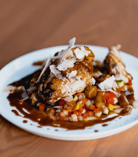 Recette de volaille, gnocchis aux chanvres et ratatouille de Jean-Sébastien Giguère