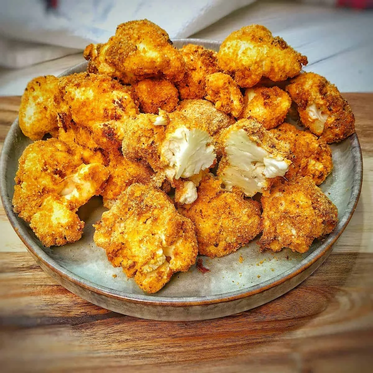 Asian-Style Air Fryer Cauliflower Bites Recipe