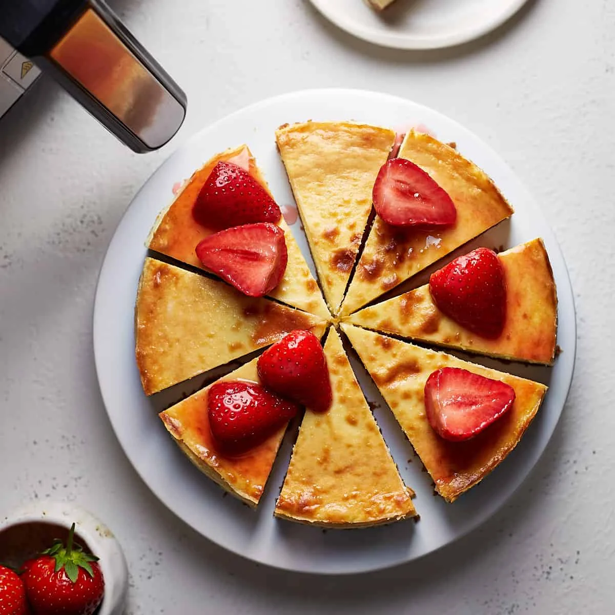 Air Fryer New York Cheesecake