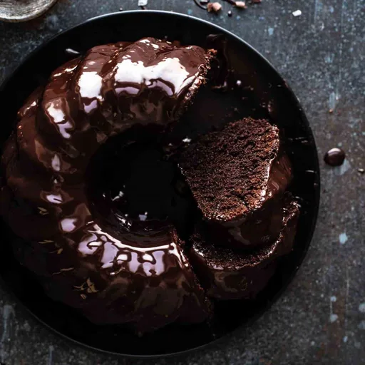 Pastel Bundt de chocolate