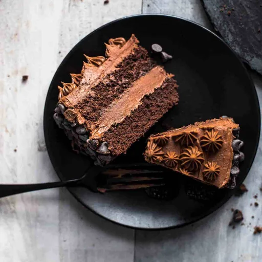 Receta de tarta de triple chocolate