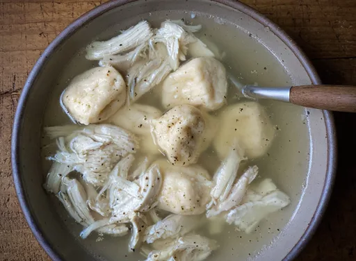 Chicken and Dropped Dumplings
