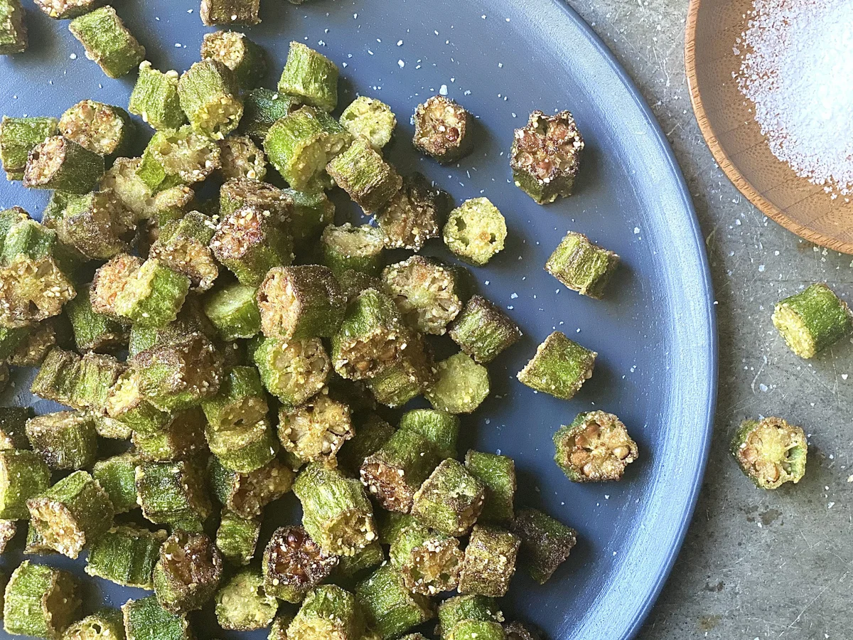 Dry Fried Okra