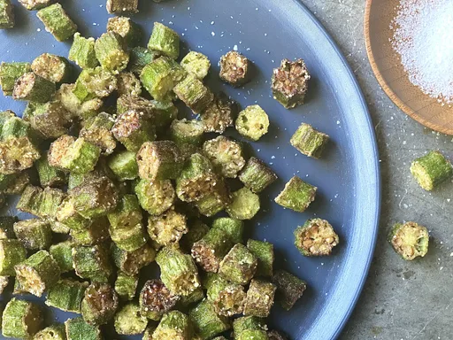 Dry Fried Okra