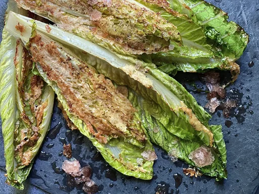 Corazones de lechuga a la parrilla