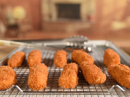 Varitas de pescado o dedos de bacalao