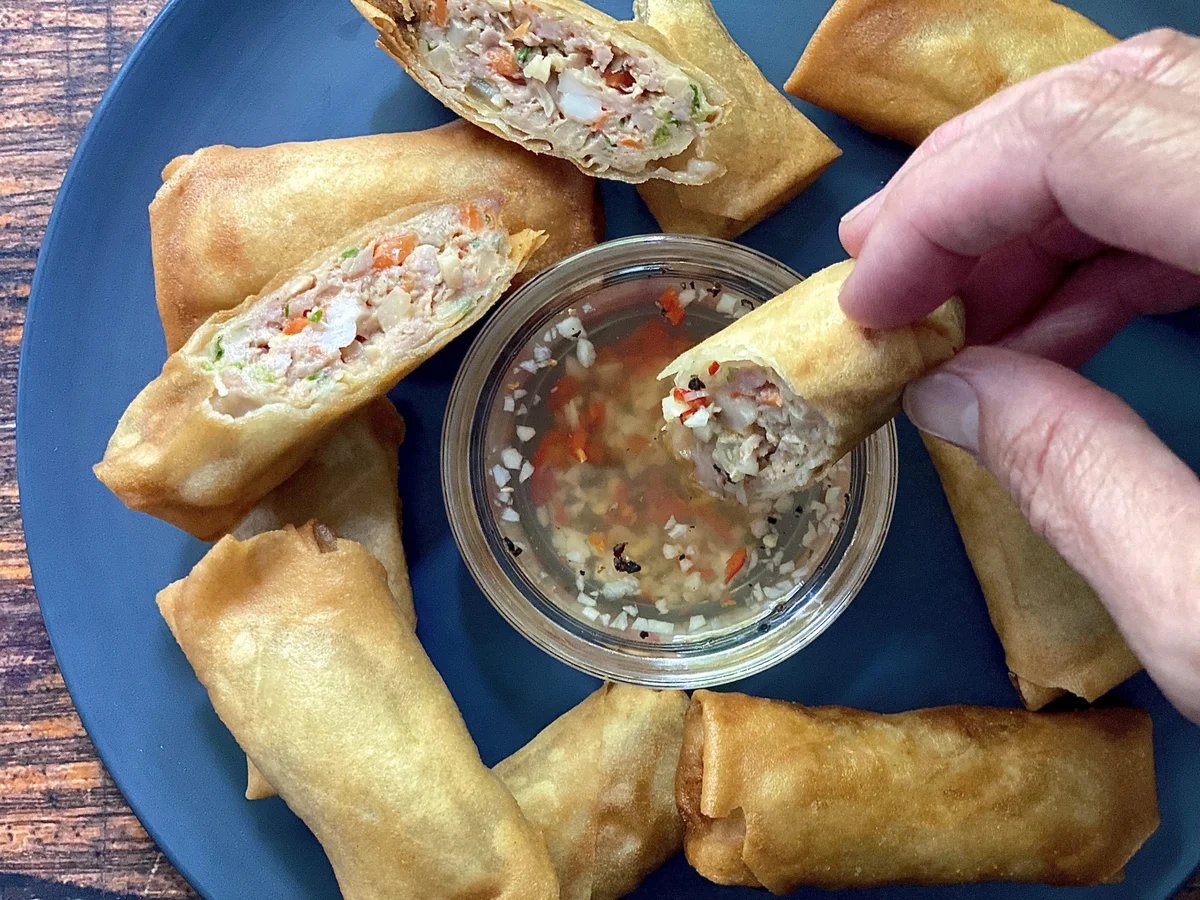Lumpia Shanghai (Filipino Spring rolls)
