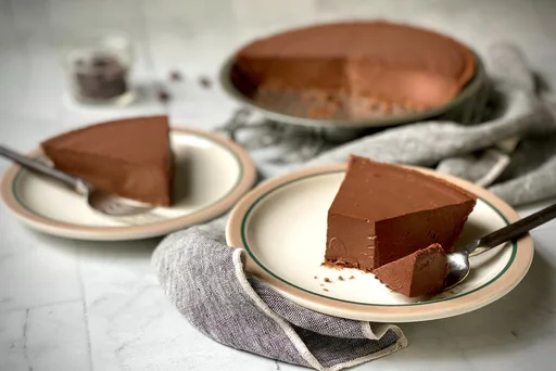 Tarta de chocolate sin leche