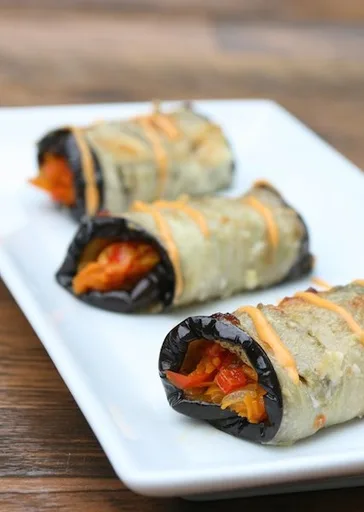 Rollitos de Berenjena al Horno