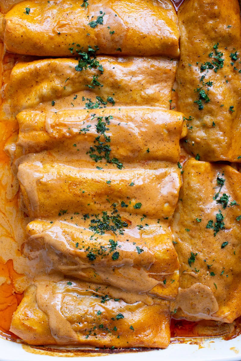 Receta de Enchiladas de Ternera