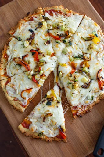 Masa de pizza de coliflor (estilo Costco)