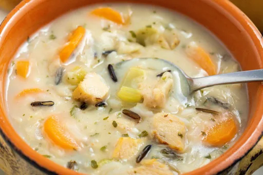 Creamy Chicken and Wild Rice Soup