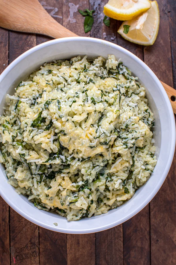Creamy Spinach Rice