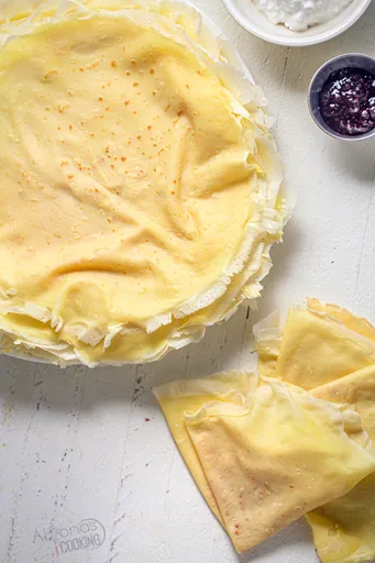 Receta de crepes fáciles